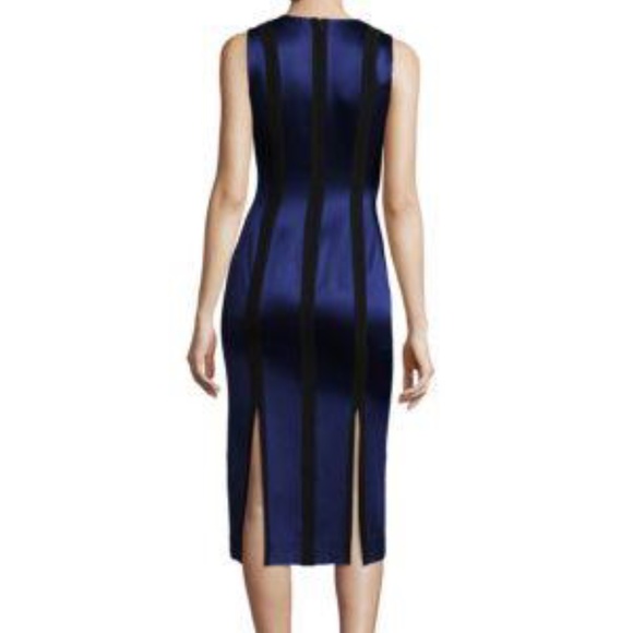 DVF Sleeveless Tailored Paneled Dress - Picture 3 of 11